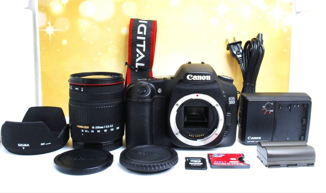 omochishop プロフ必読様 CANON EOS 30D 広角から望遠まで - メルカリ