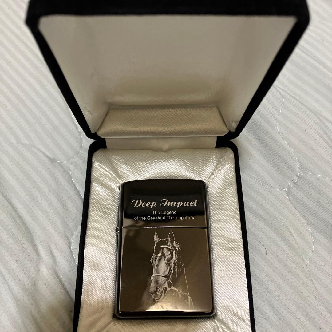 伝説の名馬‼️ディープインパクト号‼️引退記念zippo‼️全レース刻印