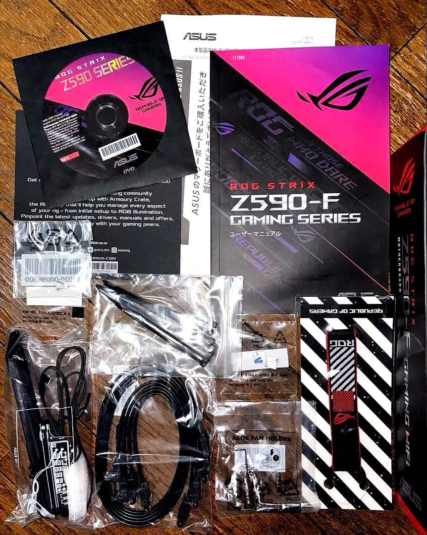ASUS ROG STRIX Z590-F 【簡易水冷キット付き】 - メルカリ