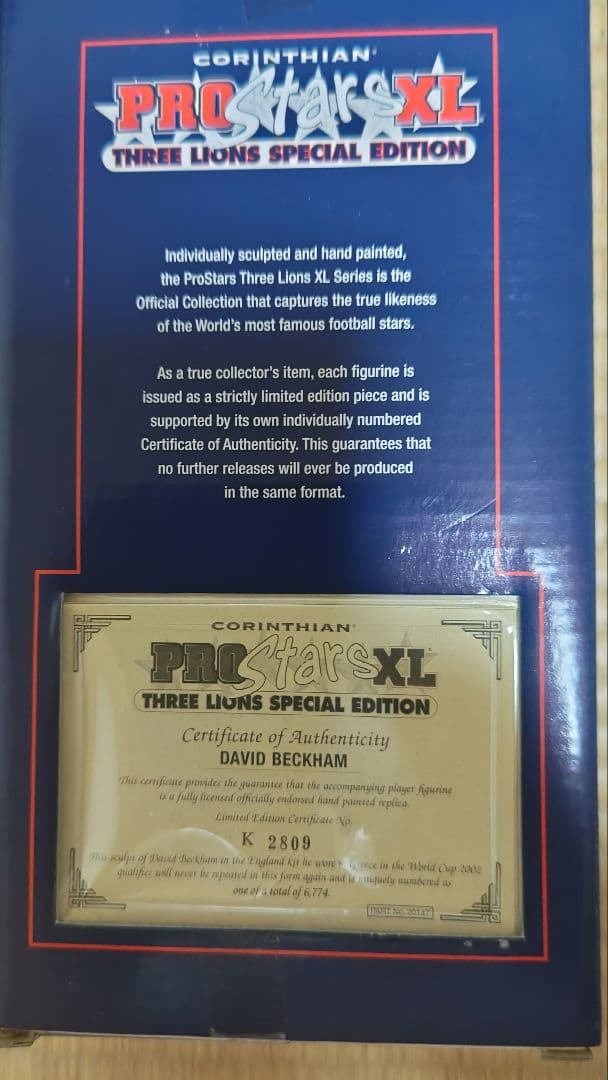 ProStars XL デビッド・ベッカム フィギュア - メルカリ