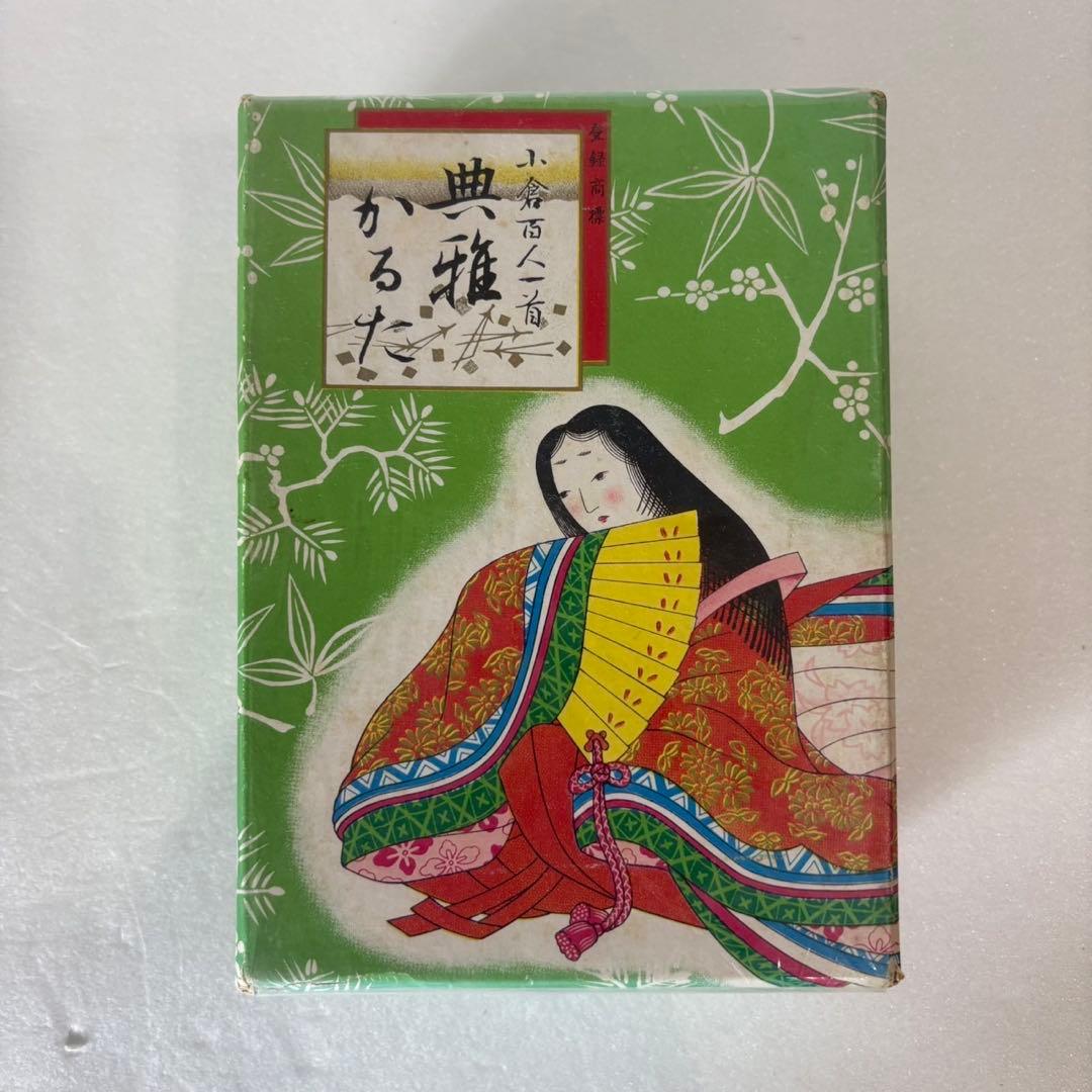 小倉百人一首】典雅かるた 歌かるたしおり 将軍堂製 - メルカリ