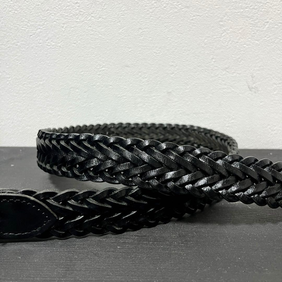 《BEORMA / べオーマ》Leather Mesh Belt 英国製