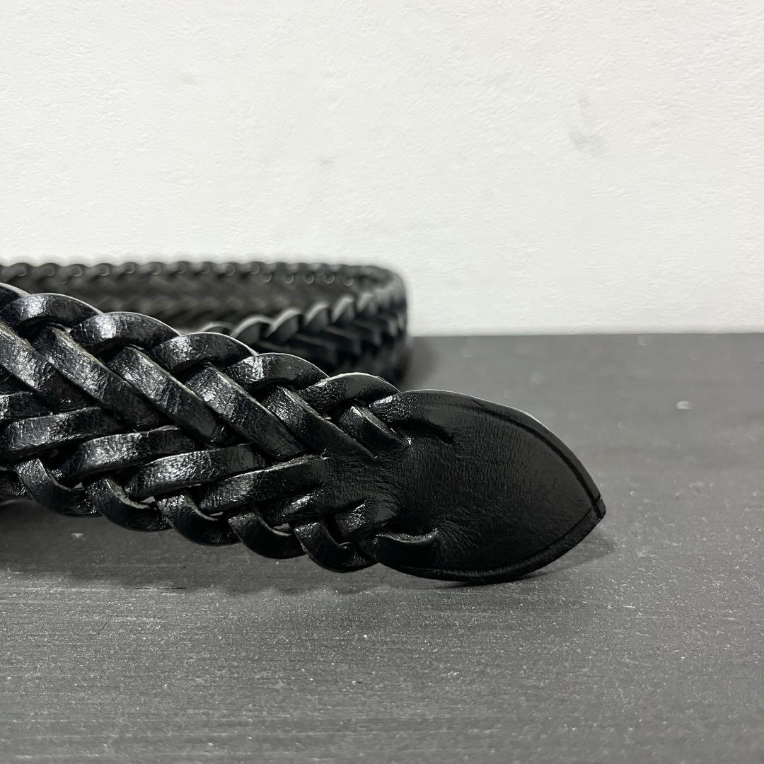 《BEORMA / べオーマ》Leather Mesh Belt 英国製