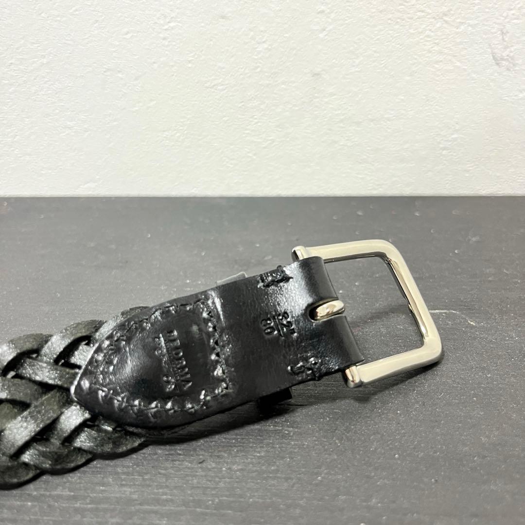 《BEORMA / べオーマ》Leather Mesh Belt 英国製