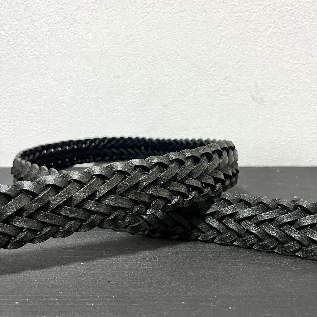 《BEORMA / べオーマ》Leather Mesh Belt 英国製