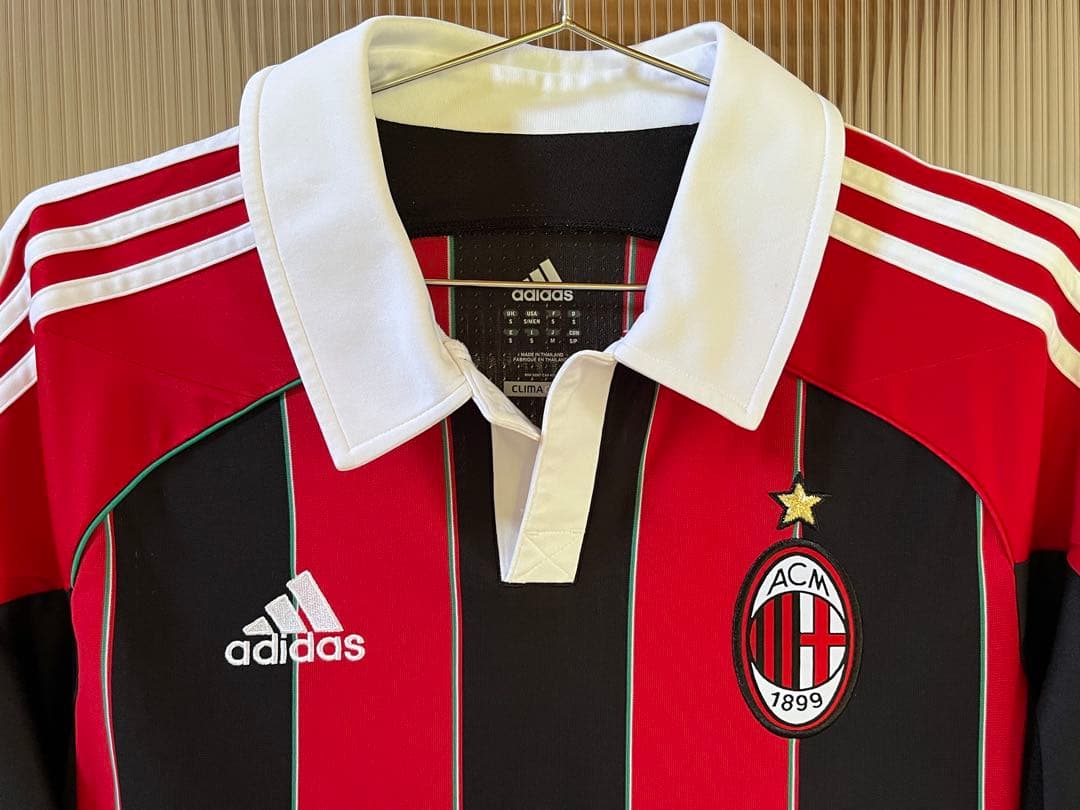 adidas AC MILAN ジャージ 2012/13 ホームモデル Mサイズ - メルカリ