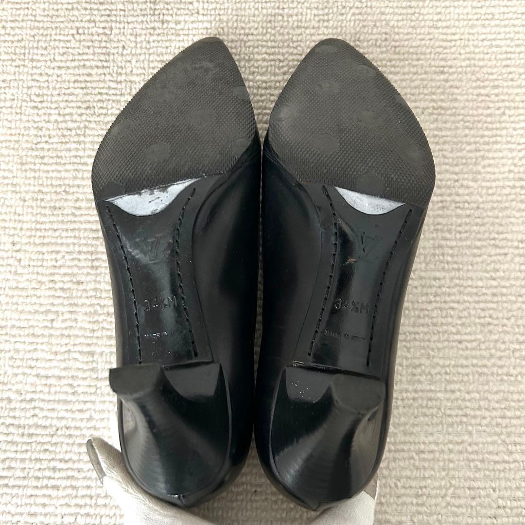 LOUIS VUITTON ルイヴィトン パンプス 黒 21.5cm