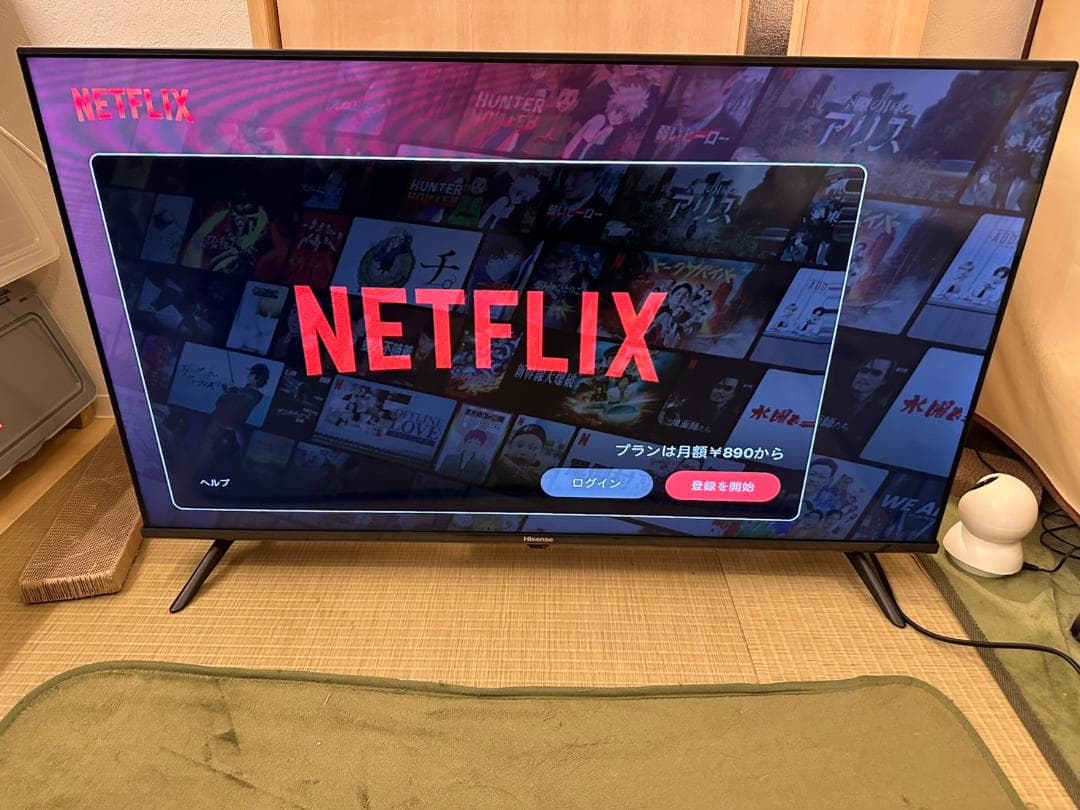 24年製使用僅！ハイセンス hisense 40型　スマートテレビ 40A4N ハイセンス FHD/HD液晶テレビ 40A4Nを徹底レビュー！実際に使って