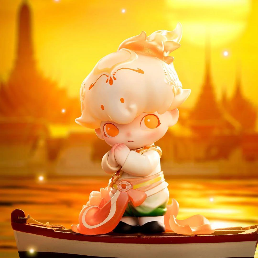 生花 様専用POPMART DIMOO Flaming Lotus Figure - メルカリ