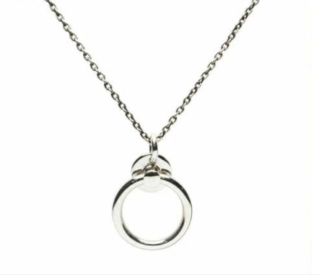 m*u様 【美品】ジャムホームメイド アイレット ペンダント シルバー