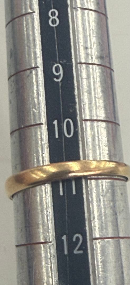 リング 11号 K18 総重量1.2g 歪み有 刻印潰れ有 - メルカリ