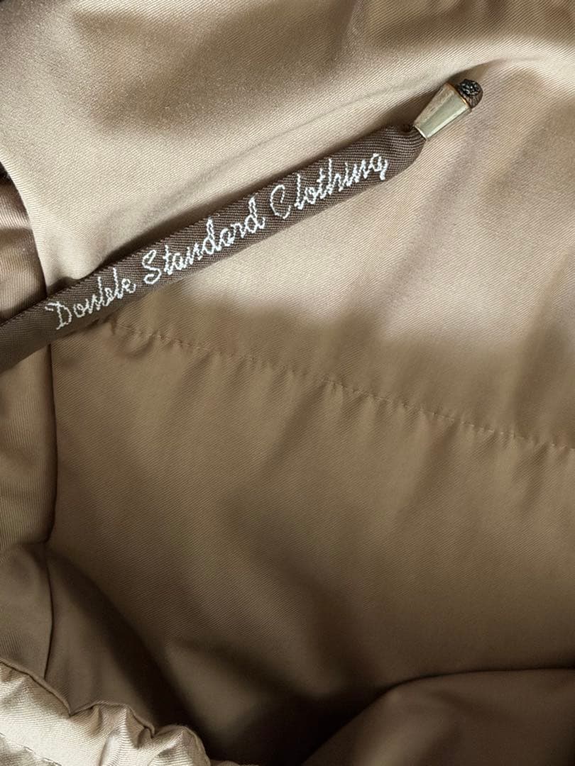 DOUBLE STANDARD CLOTHING ビックカラー ダウン コート - メルカリ