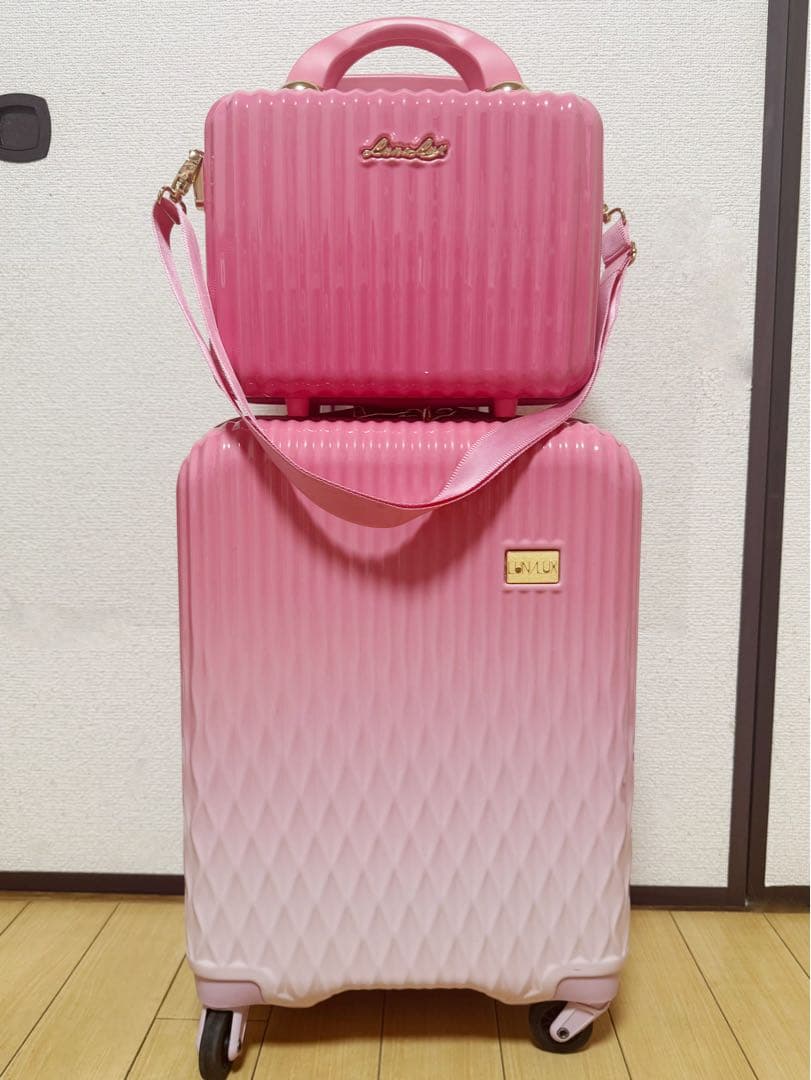 スーツケース 機内持ち込み S ジッパータイプ ミニトランク付き