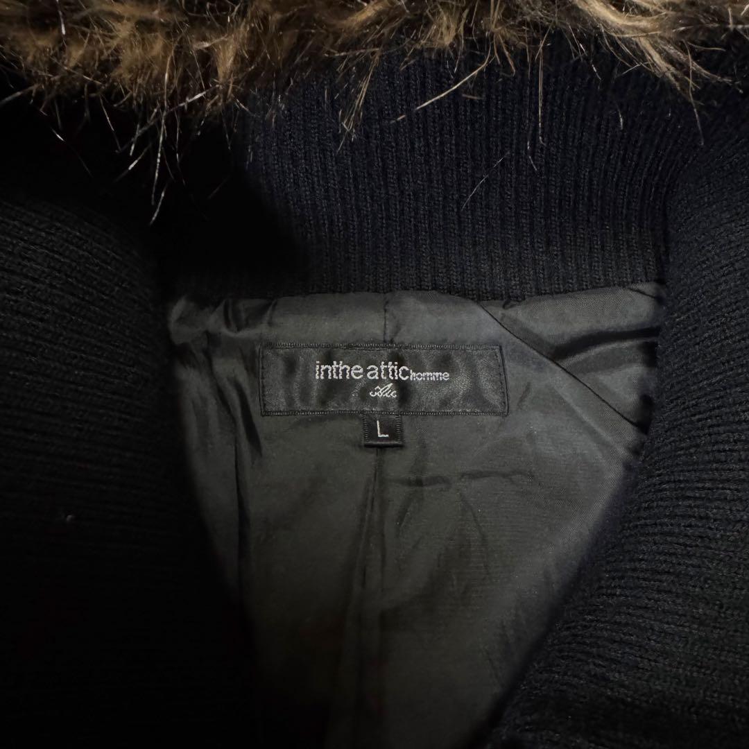 Y2K 短丈 ファー フェイクレザージャケット光沢 平成 お兄系 - メルカリ