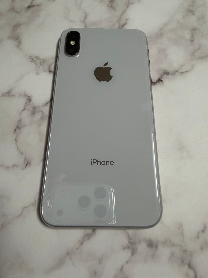iPhoneX 本体 64GB シルバー 初期化済み - メルカリ