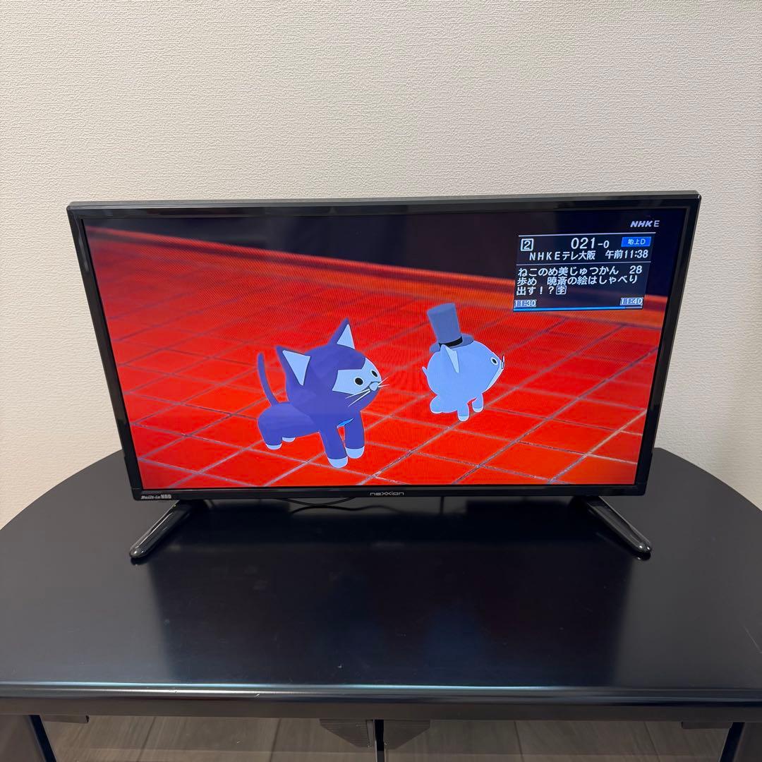 nexxion24型テレビ2019年製HDD500GB内蔵 FT-A2408HB - メルカリ