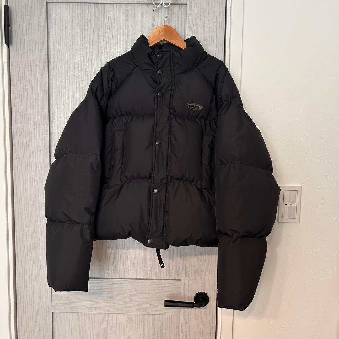 KIRSH ブラック ショートダウンジャケット クリーニング済 - メルカリ