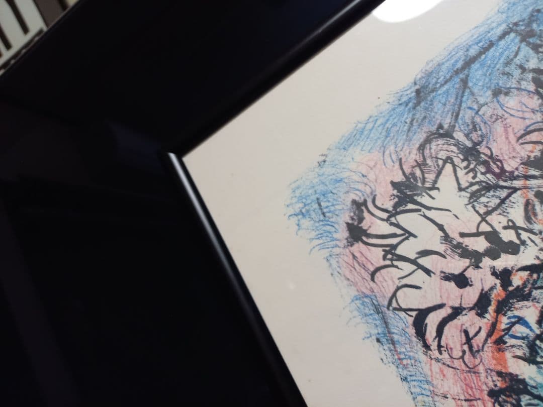 マルク シャガール 大型 リトポスター ラ シュヴォーシェ アメリカ