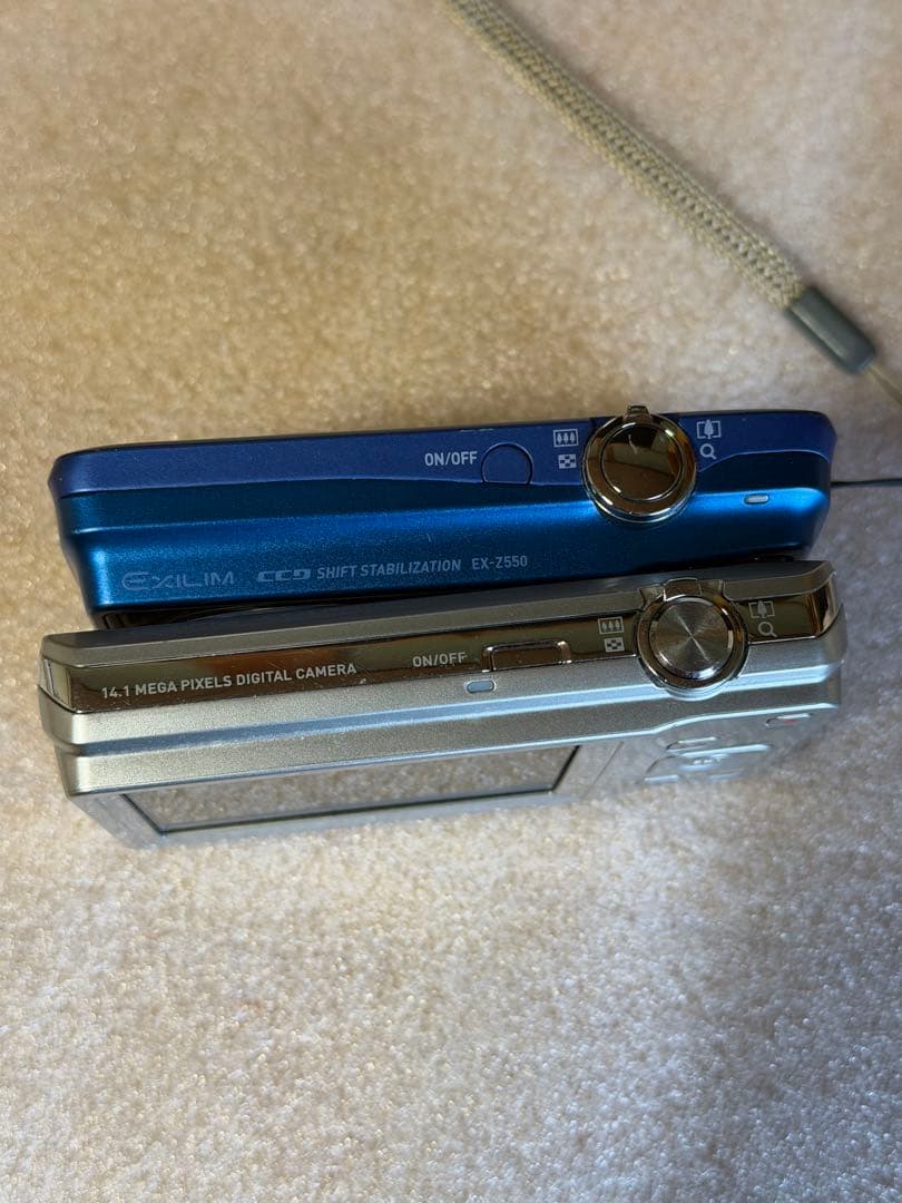 CASIO EXILIM 14.1MP コンパクトデジタルカメラ 2台セット