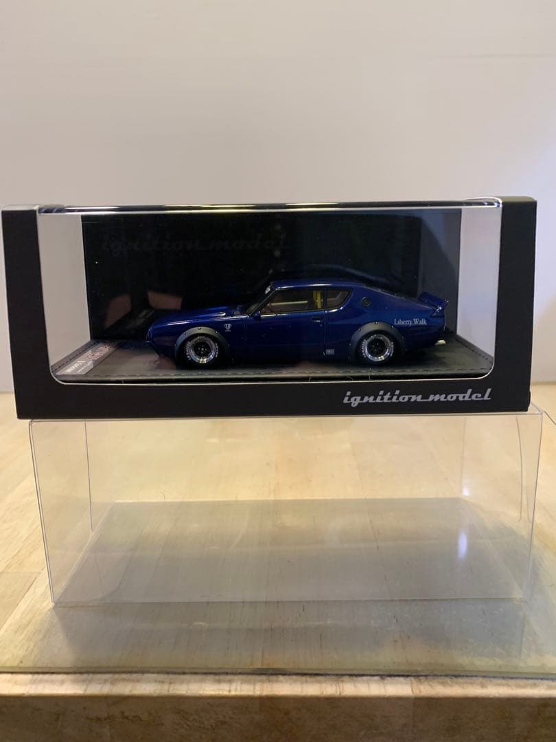 イグニッションモデル　1/43 LBWK ケンメリ ブルーメタリック Yahoo!オークション -「イグニッションモデル ケンメリ」の落札相場
