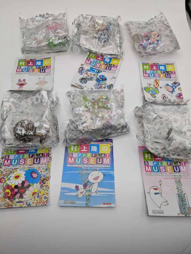 村上隆 スーパーフラットミュージアム 六本木ヒルズエディション 6個セット