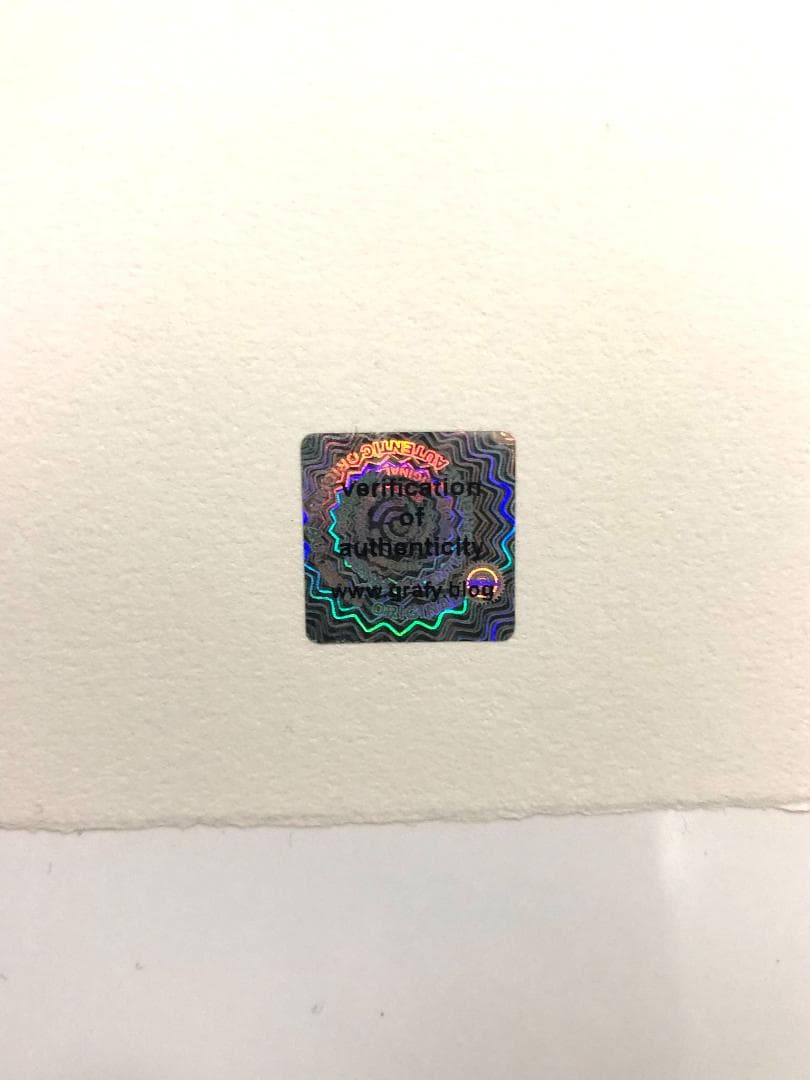 コレクション 【模写】限定100部証明書 Andy Warhol One Blue Pussy