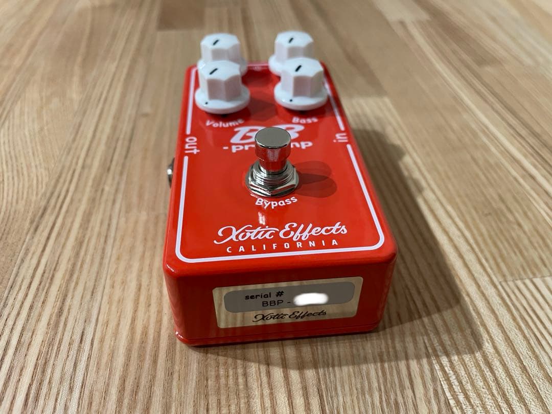 Xotic BB Preamp V1.5 overdrive オーバードライブ