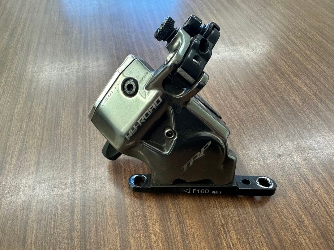 ハイロード油圧ハイブリッドディスクブレーキ　フラットマウント TRP ハイロード HY/RD 油圧ハイブリッドディスクブレーキキャリパー