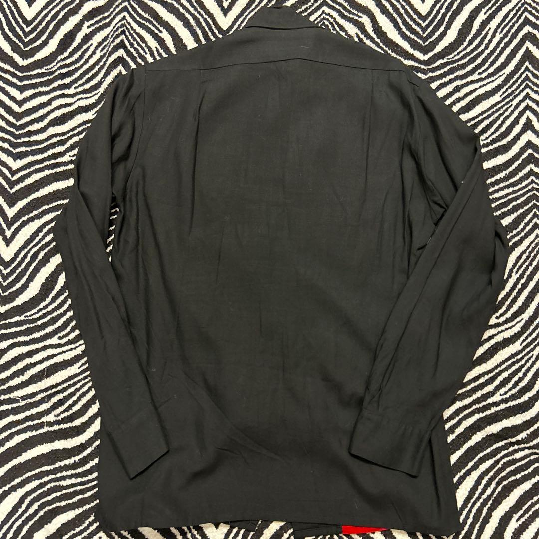 だ*丸様 ビンテージ 80s ラロッカ La rocka ロカビリーシャツ 赤