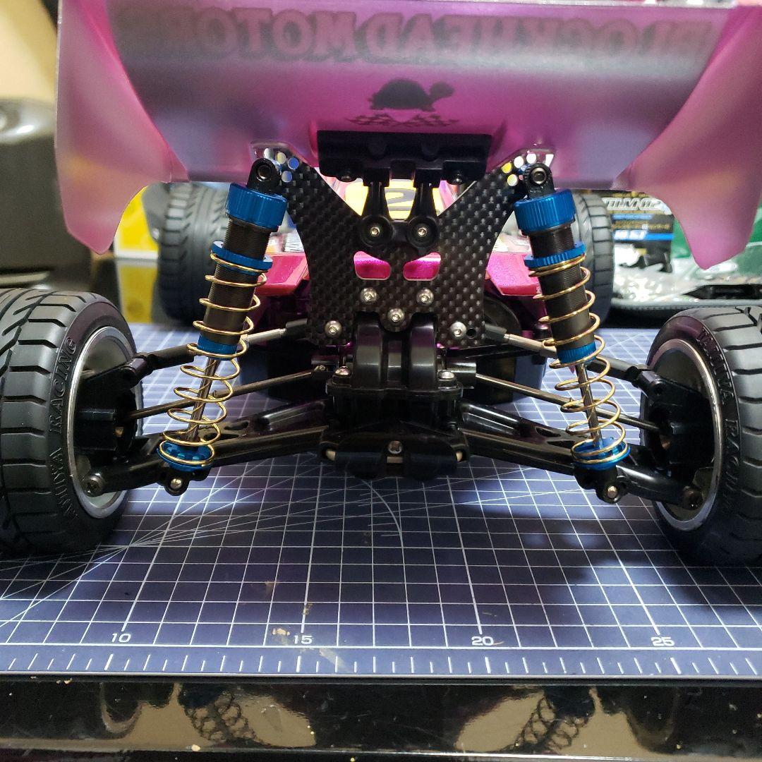 タミヤ　TT02B　ネオスコーチャー カスタム　未走行　メカ、送受信機セット