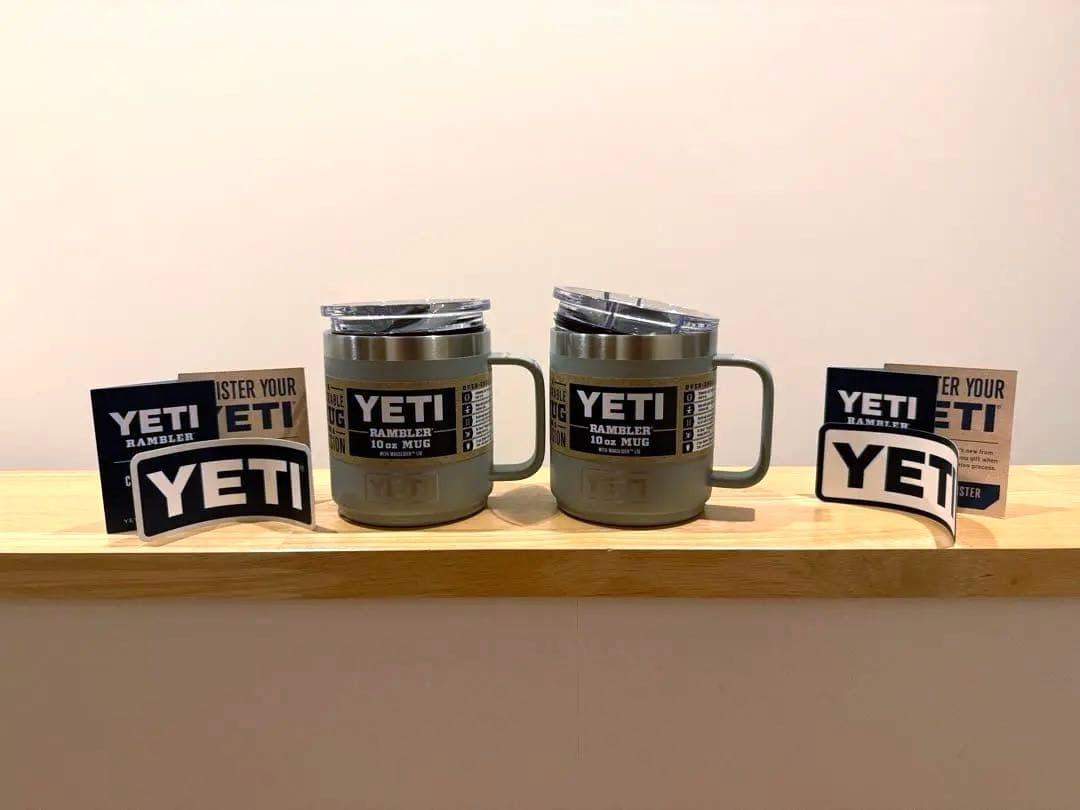 YETI Rambler 10 oz Mug 正規品　ペア YETI イエティ ランブラー10oz タンブラー トロピカルピンク&ブラック