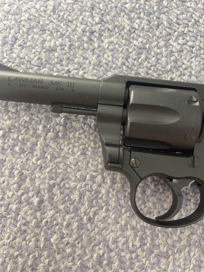 m*u様 中古美品 LAWMAN MK 111 モデルガン SPG 18才以上