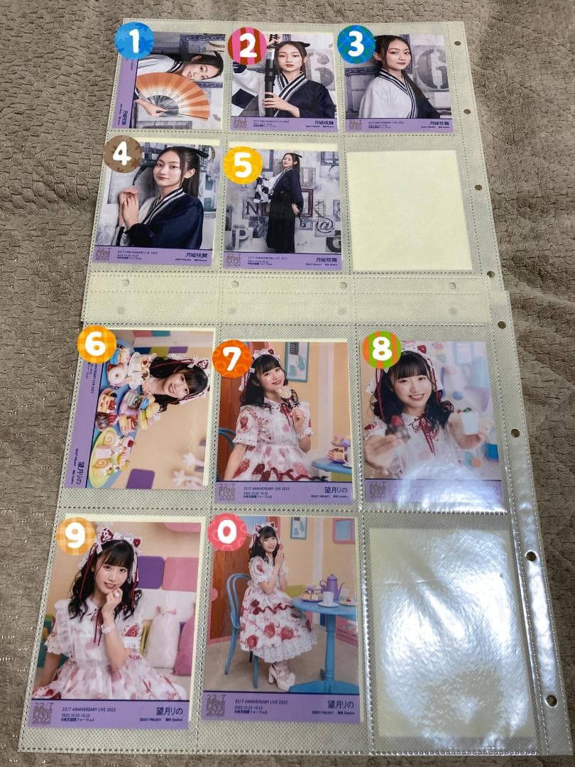 ナナニジ　anniversary live 2022 　ハロウィンブロマイド