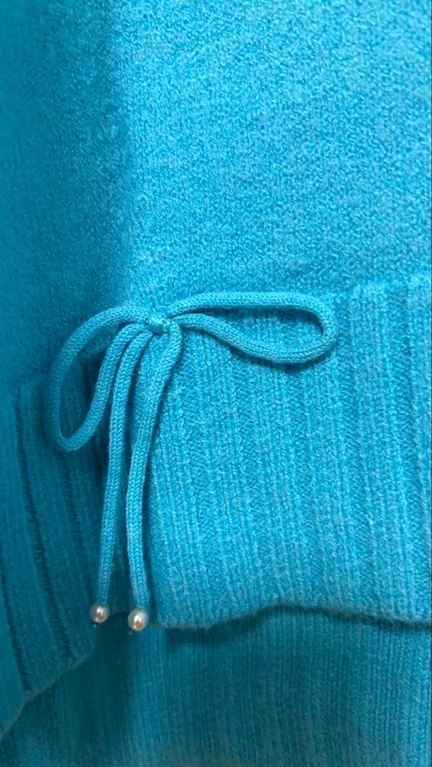 2024AWスーパービューティー 胸元刺しゅう入り ハイネックセーター 44