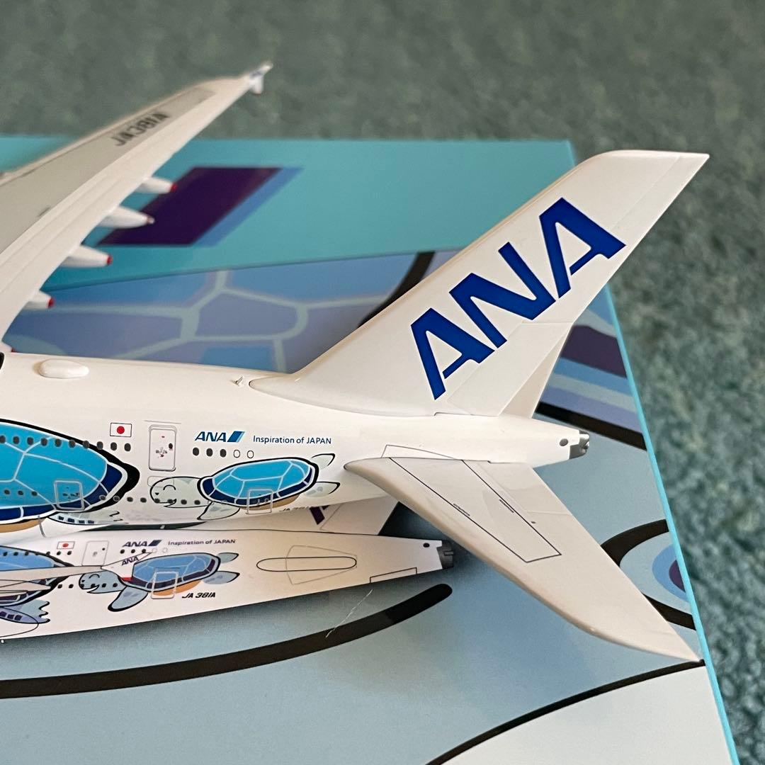 訳あり ANA フライングホヌ 1号機 A380-800 JA381A av - メルカリ