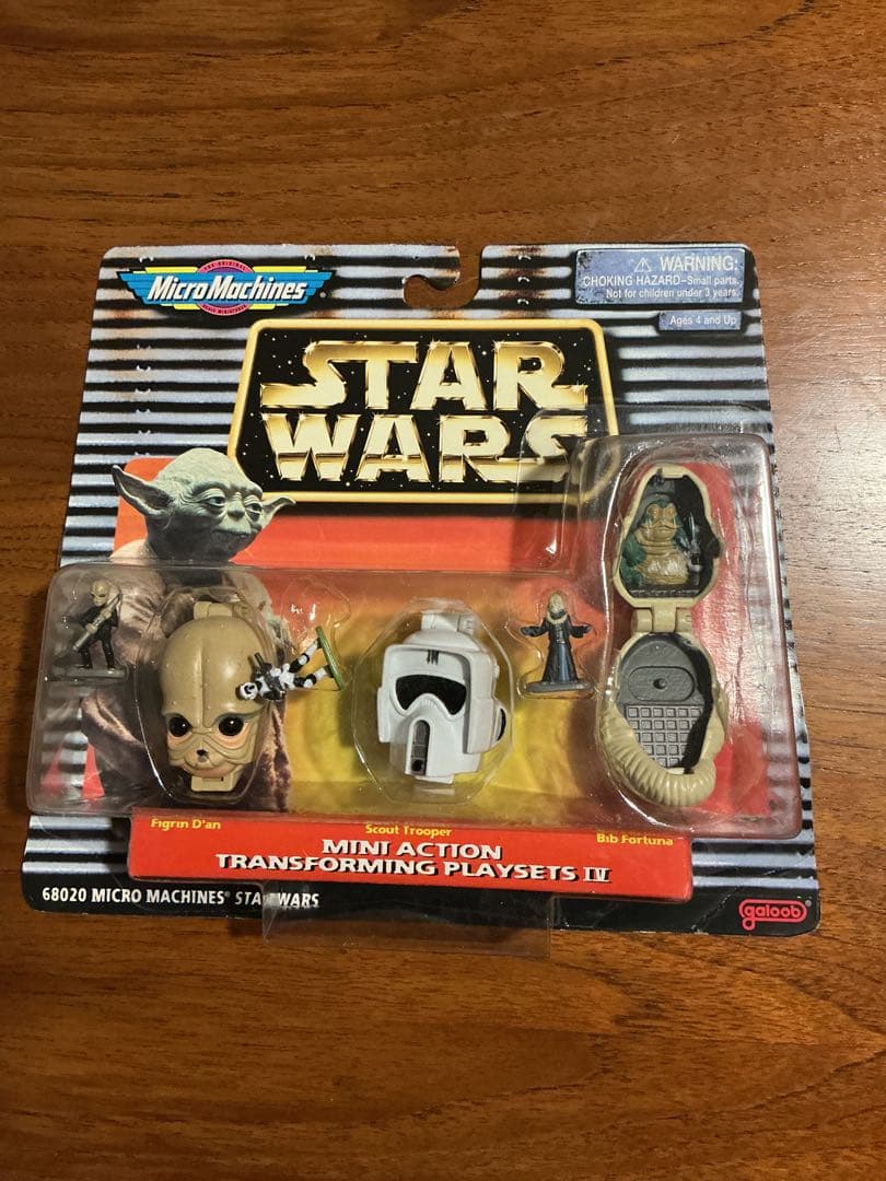 スターウォーズ　マイクロマシーン　フィギュアヘッドコレクション