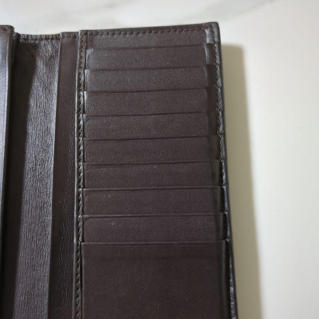 ボッテガ・ヴェネタ BOTTEGA 編み込みレザー長財布 - メルカリ