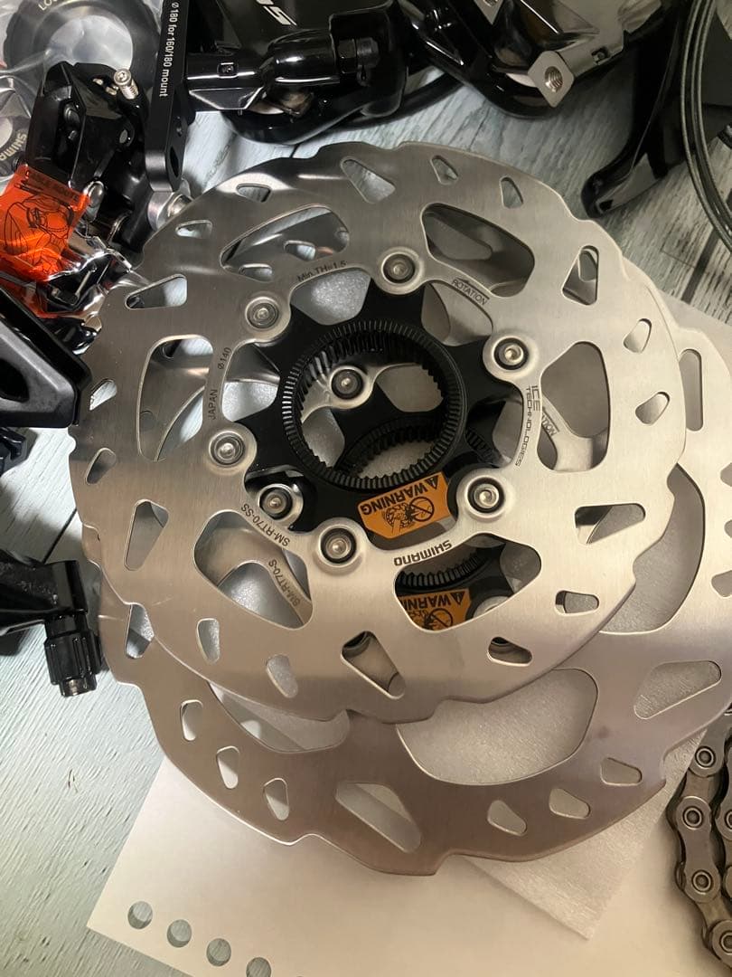 未使用 シマノ 105 r7000 クランク、スプロケなし - メルカリ