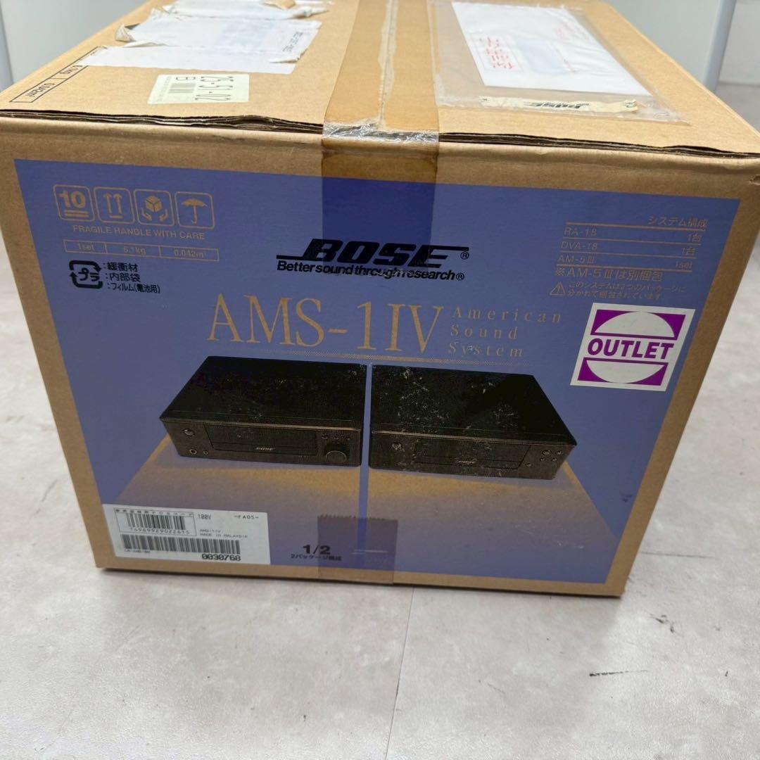 未使用BOSE AMS-1IV RA-18 DVA-18 nk01 Amazon | BOSE ボーズ RA-18 AMS-1IV ステレオレシーバー（チューナー