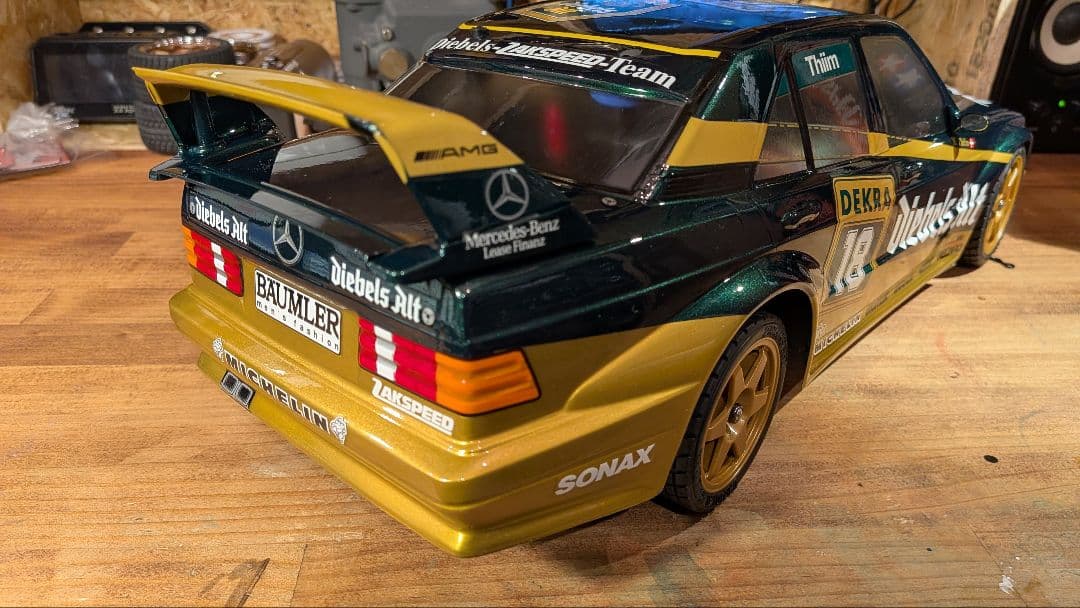 タミヤ　メルセデスベンツ190E Diebels Alt　BT-01フルセット