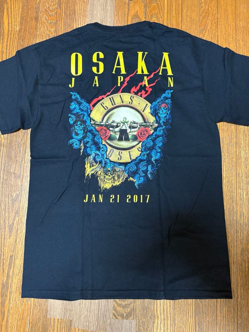 GUNS N' ROSES 2017 大阪限定　Tシャツ　Mサイズ　グッズ