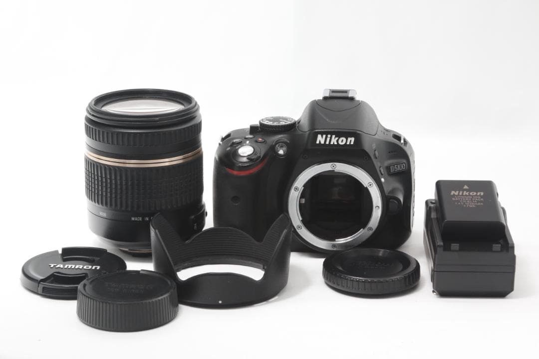 【美品：S数僅か7,351枚】ニコン D5100 ＋ タムロン 高倍率レンズ タムロン、18.8倍の高倍率ズームレンズを4/24発売 - 価格.com