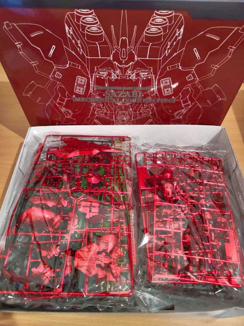 メカニカルコアメッキ RG 1/144 サザビー 海外版 水転写デカール付