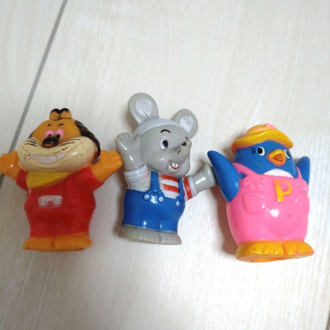 じゃじゃまるぴっころぽろり 指人形 にこにこぷん レトロ - メルカリ