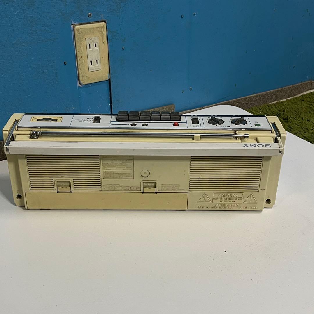超希少】SONYソニー CFS-V6 昭和レトロ ラジカセ 動作品 - メルカリ