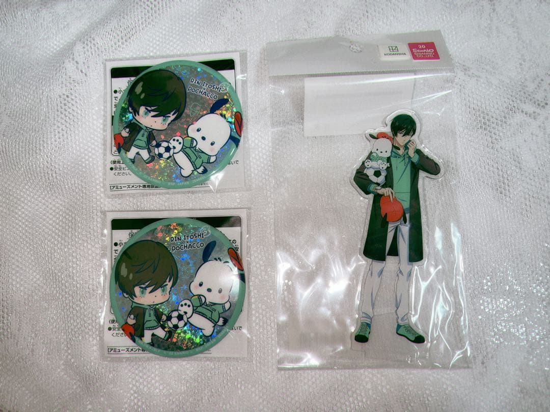 糸師凛 ブルーロック アクリルスタンド 缶バッジ