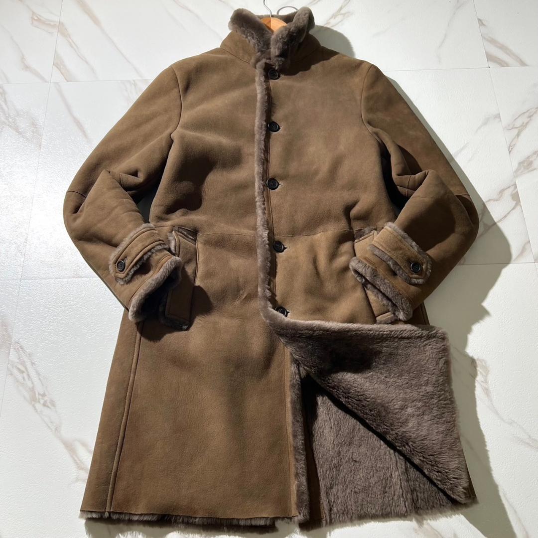 最高級・極美品 定価30万 EMMETI エンメティ ムートン ロングコート