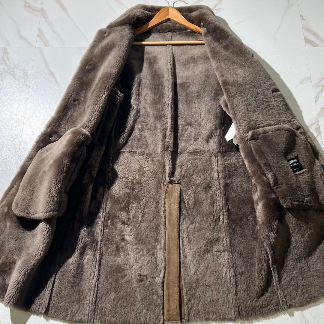 最高級・極美品 定価30万 EMMETI エンメティ ムートン ロングコート