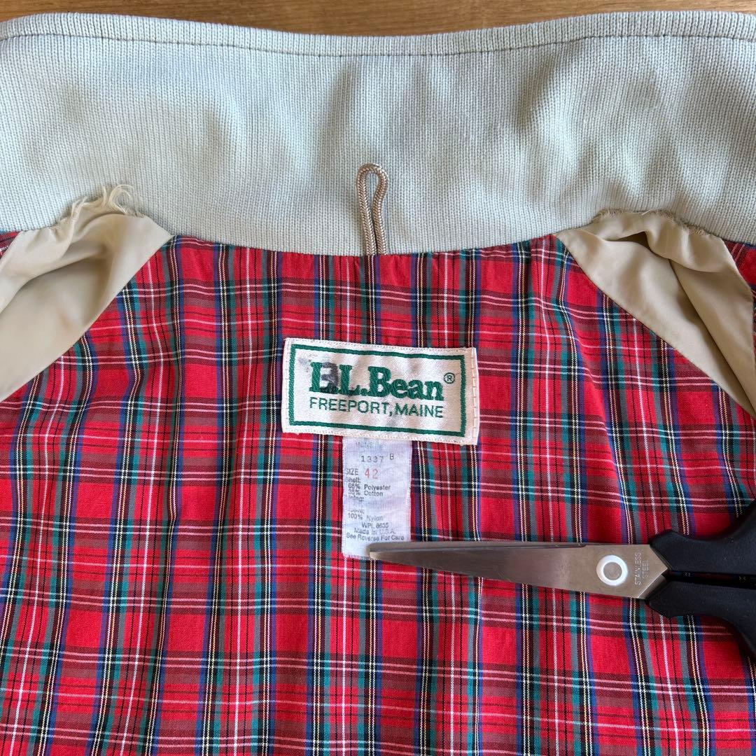 80s USA製 L.L.Bean ハリントンジャケット スイングトップ