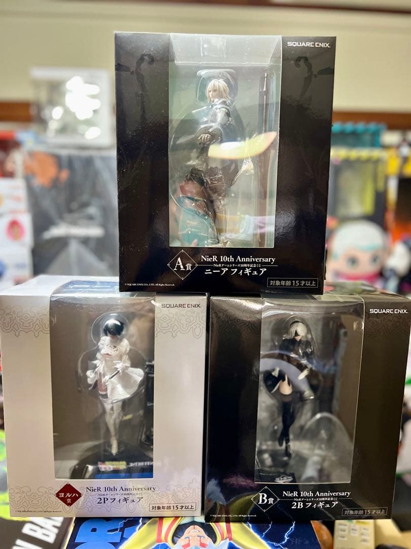 NieR 10th Anniversaryゲームシリーズ10周年記念フィギュア NieRゲームシリーズ10周年記念くじ | SQUARE ENIX